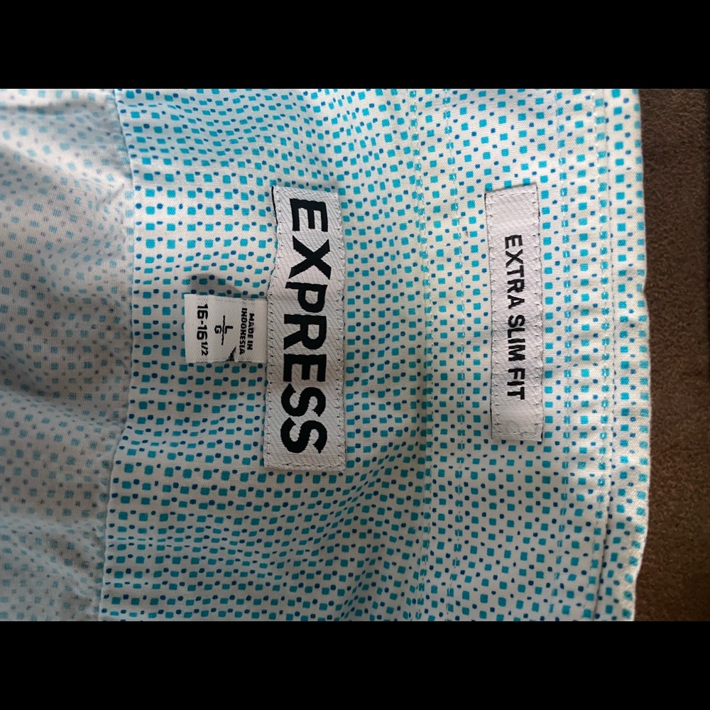 Express Extra Slim Fit Button Down - image 3